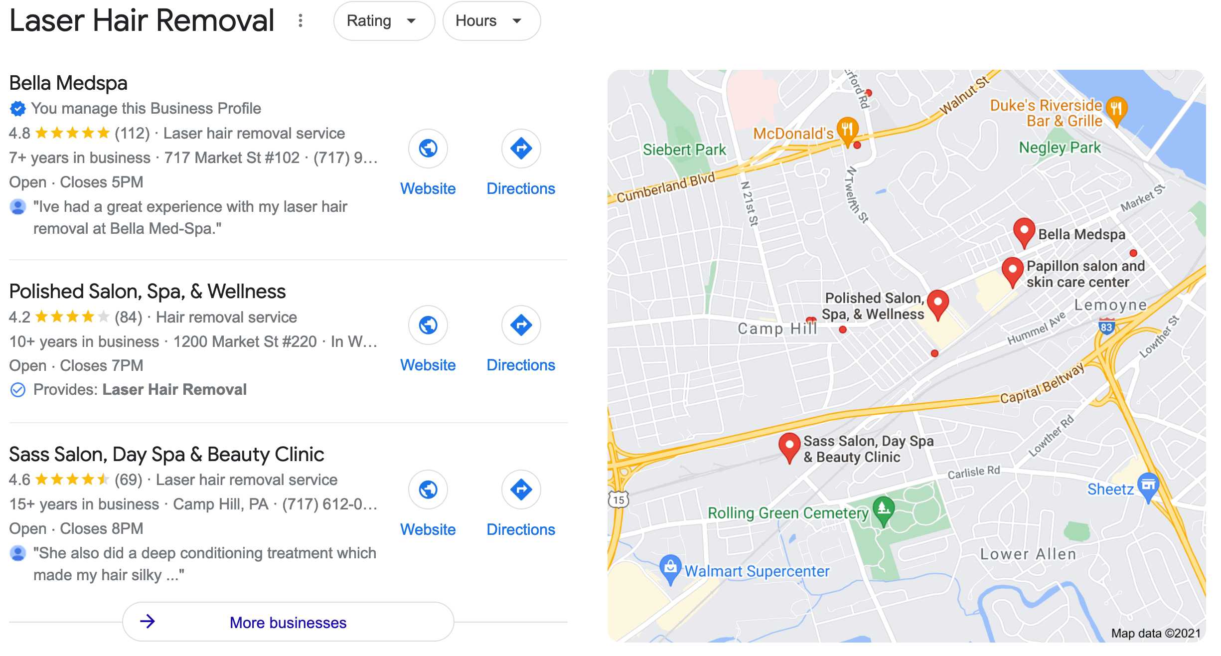 Medspa SEO Case Study Bella Medspa